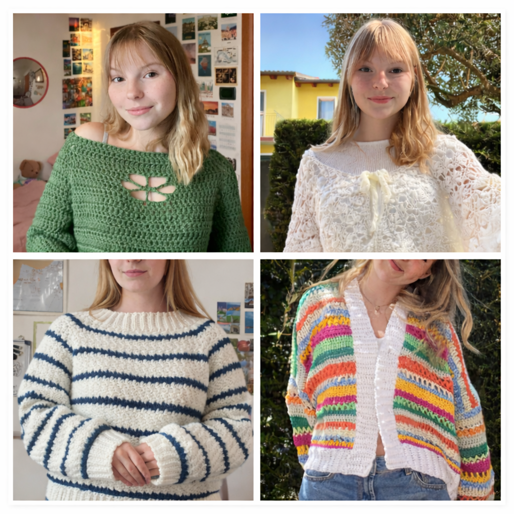 Wearable Bestsellers Bundle – 4 PDF Crochet Patterns