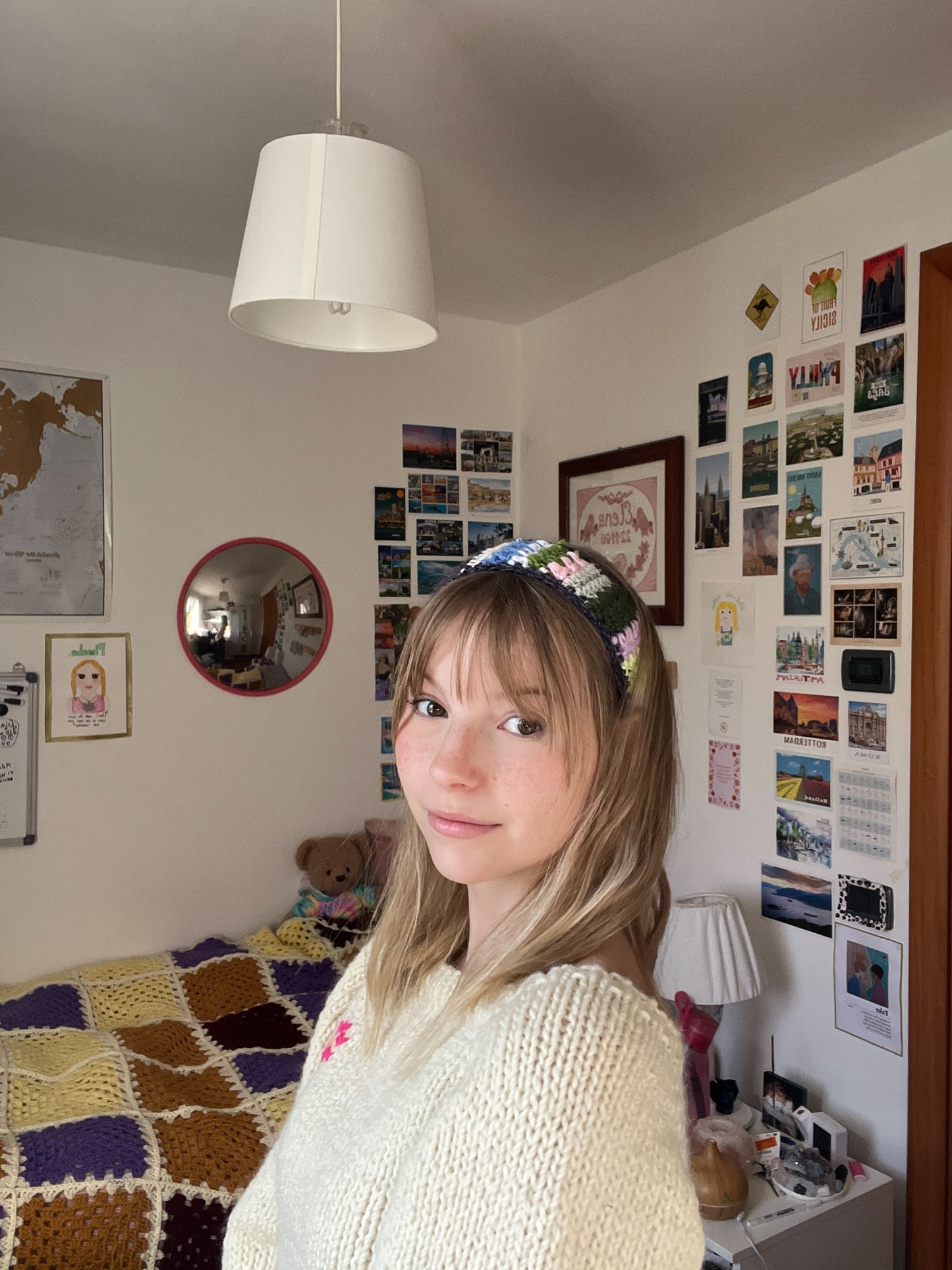 Scrappy Headband Crochet PDF Pattern