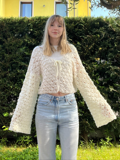 🌿🪷 Lotus Cardigan Pattern 🪷✨